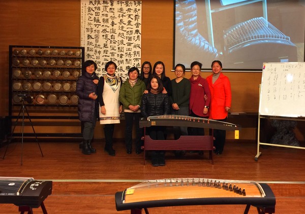 古箏協會組織參加揚州市和敬講堂古箏藝術交流活動